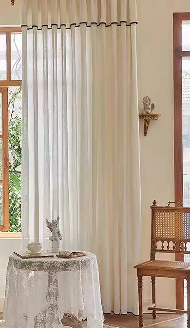 Шторы из полиэстера Лен, 1 шт.