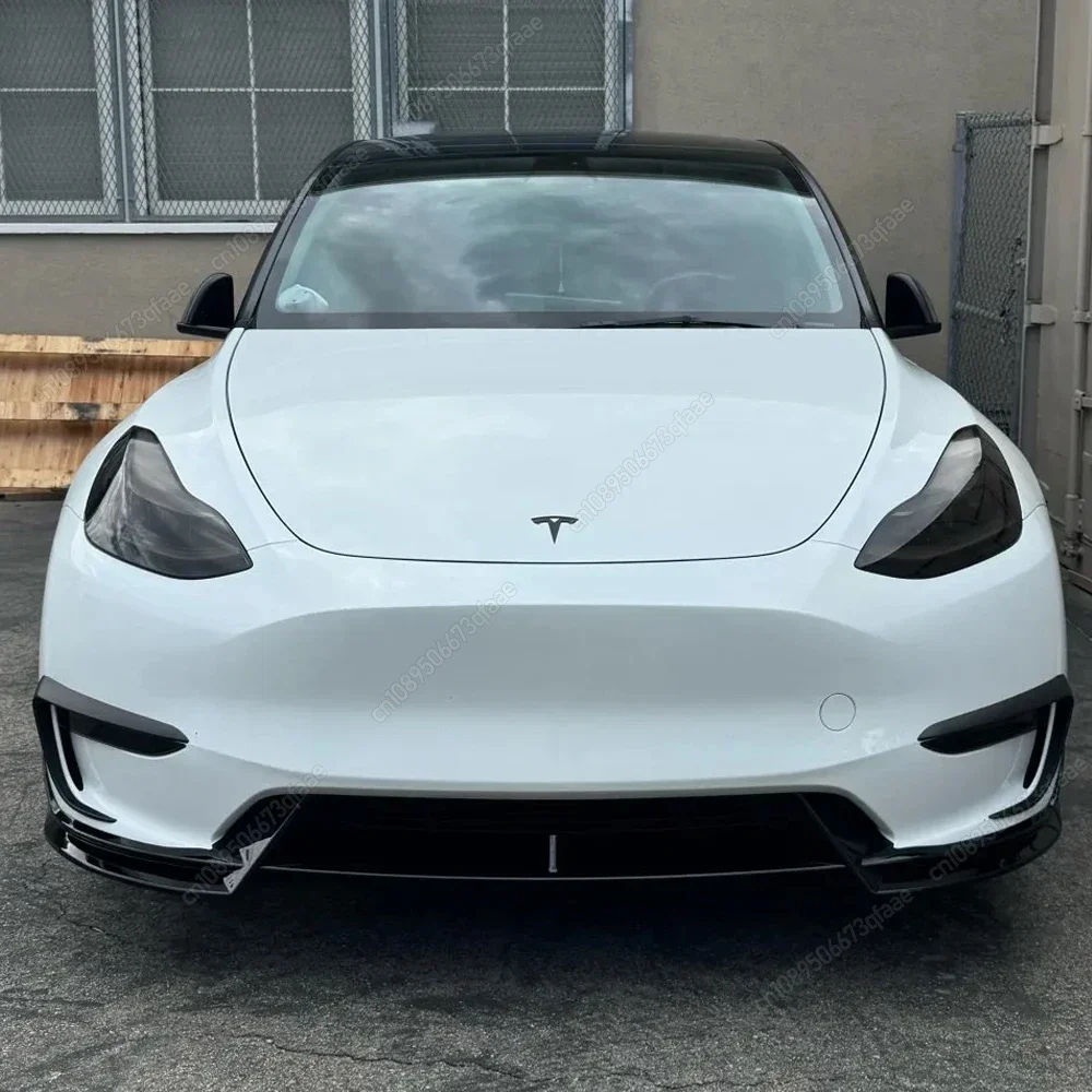 Передний бампер автомобиля передняя лопата комплект для Tesla Model Y 2020-2024 седан