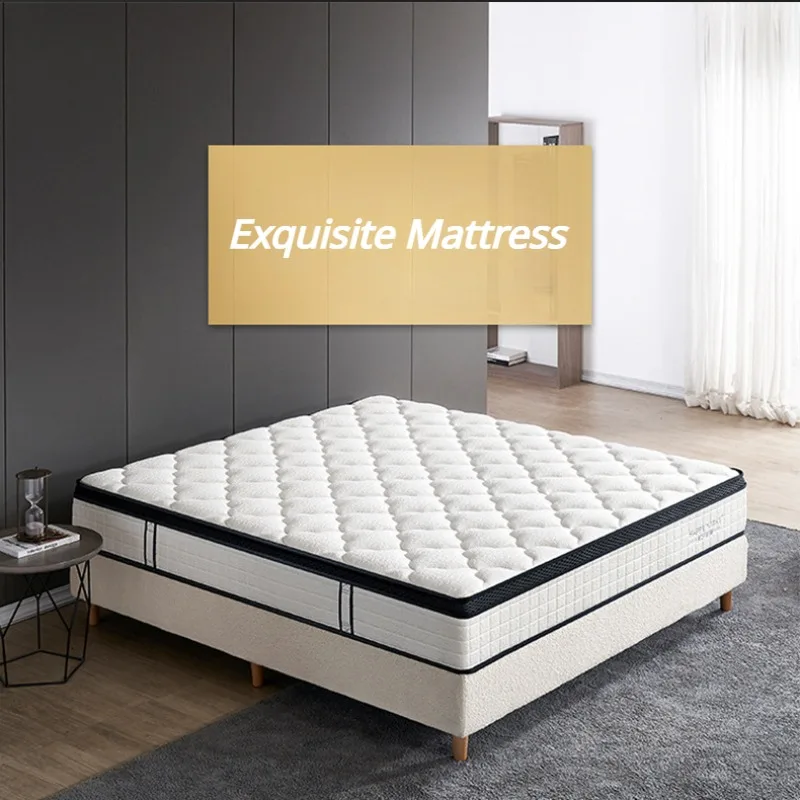 

Пружинный матрас, латексный матрас высокой плотности, кровать большого размера, двухспальная кровать с эффектом памяти, спонж, вязкий, для сна, мебель для спальни