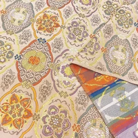 10075cm jacquard brocade fabric japanese style satin fabric for sewing retro cheongsam dress cushion curtain patchwork diy