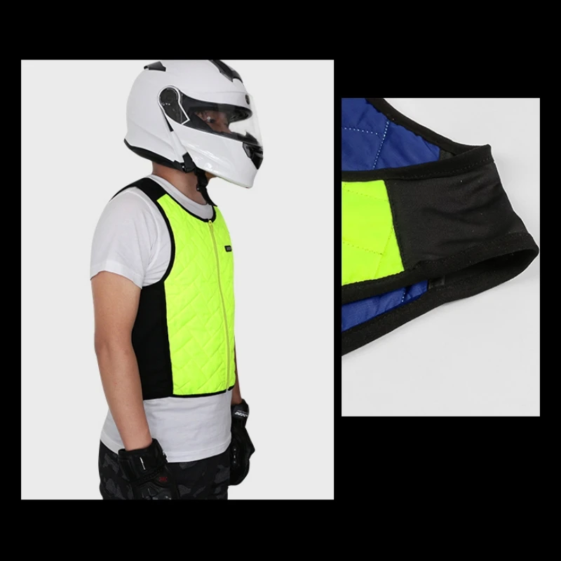 Мужская и женская летняя мотоциклетная жилетка LYSCHY с водяным охлаждением