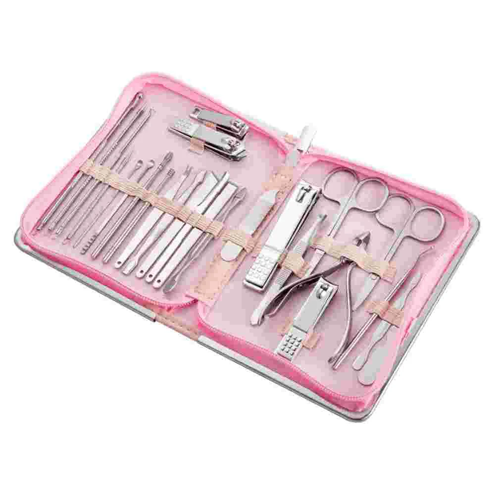 

Nail Set Manicure Kit Toenail Clippers Care Clipper Tools Pedicure Trimmer Professional Tool Nipper Baby Toe Travelportable Sets