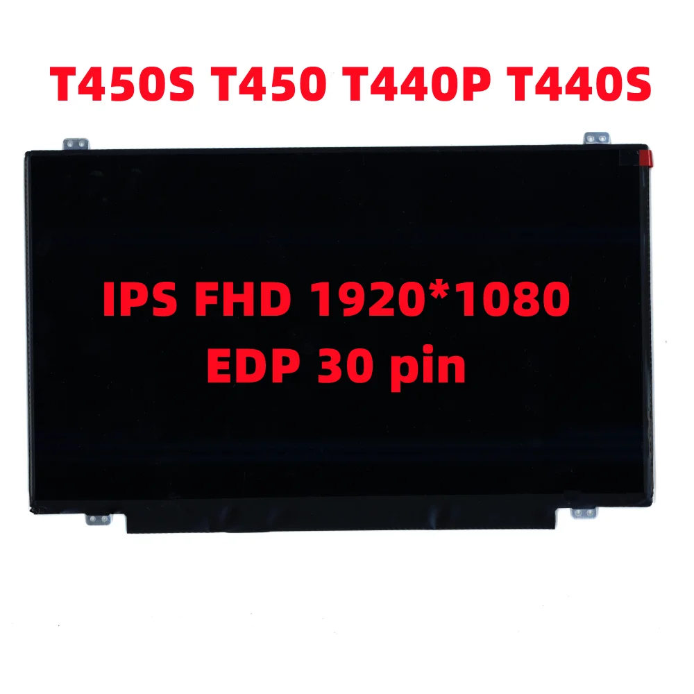 Для ноутбука Lenovo ThinkPad T450S T450 T440P T440S IPS FHD 1920*1080 EDP 30-контактный ЖК-экран матрица FRU 04X5916 00HT622 04X5255