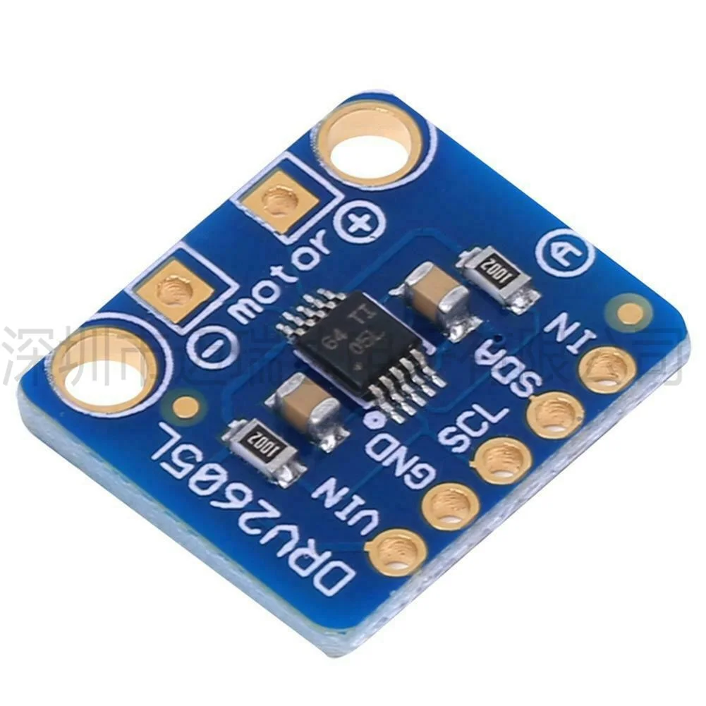 

NEW DRV2605L Haptic Controller Motor Driver Breakout Board Module I2C IIC Interface for Arduino Raspberry Pi