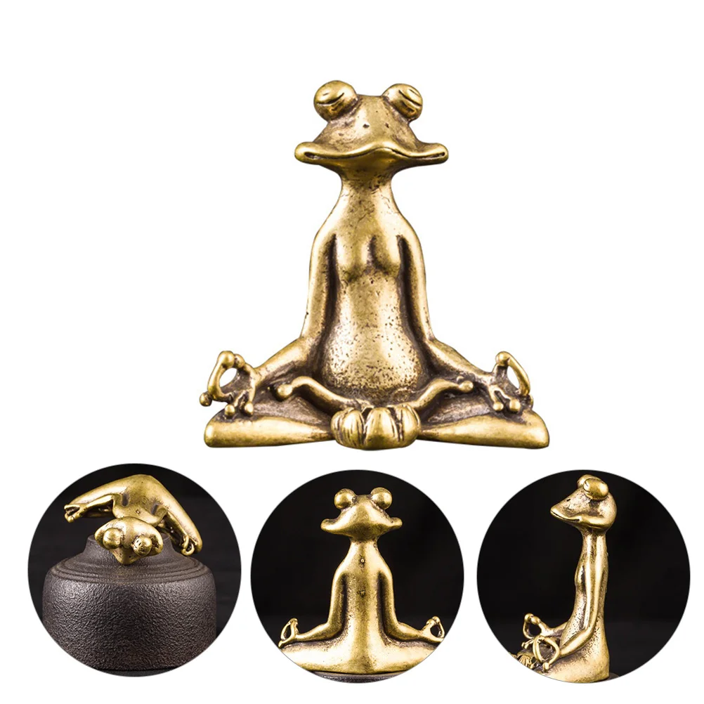 

Pure Copper Socket Tea Pet Multipurpose Adornment Ornament Room Figurines Outdoors