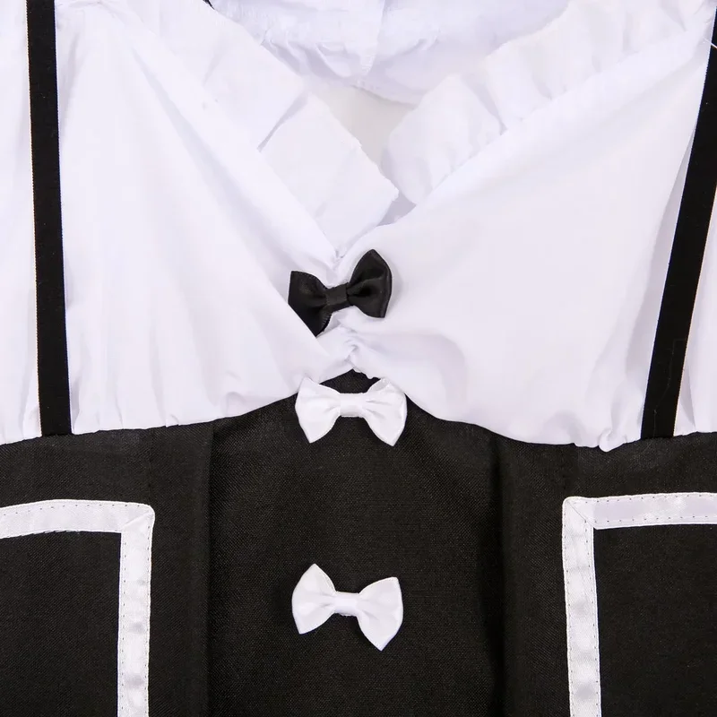 Костюм для косплея из аниме Re Zero кара хаджимеру Isekai Seikatsu Ram Rem черной горничной