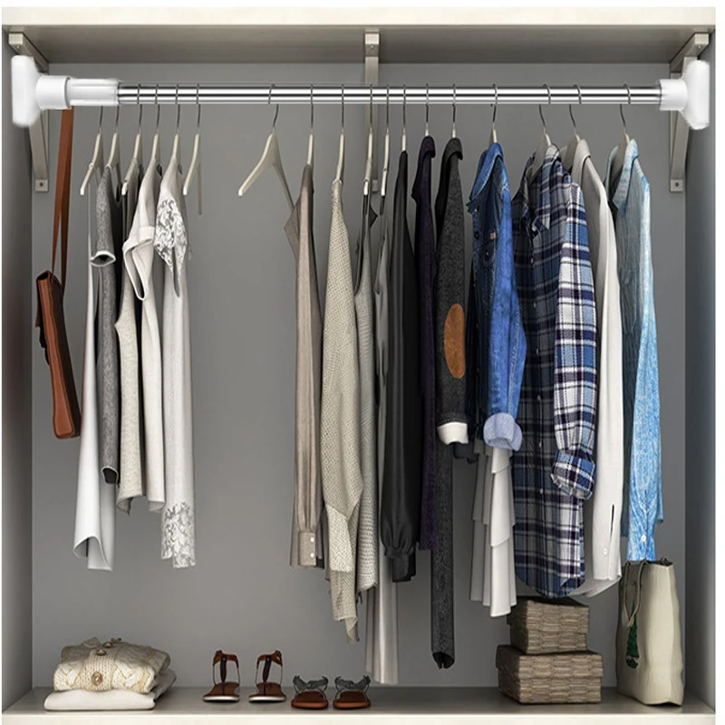 Регулируемый телескопический стержень из нержавеющей стали 40-140 см