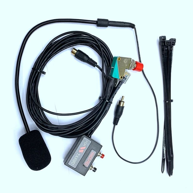 

Set Finger PTT 6 Pin Hands-Free Microphone For Yaesu FT-7800 FT-8800 FT-8900 FT-1802 FT-1807 FTM-350 FT7800 FT8900 Radio