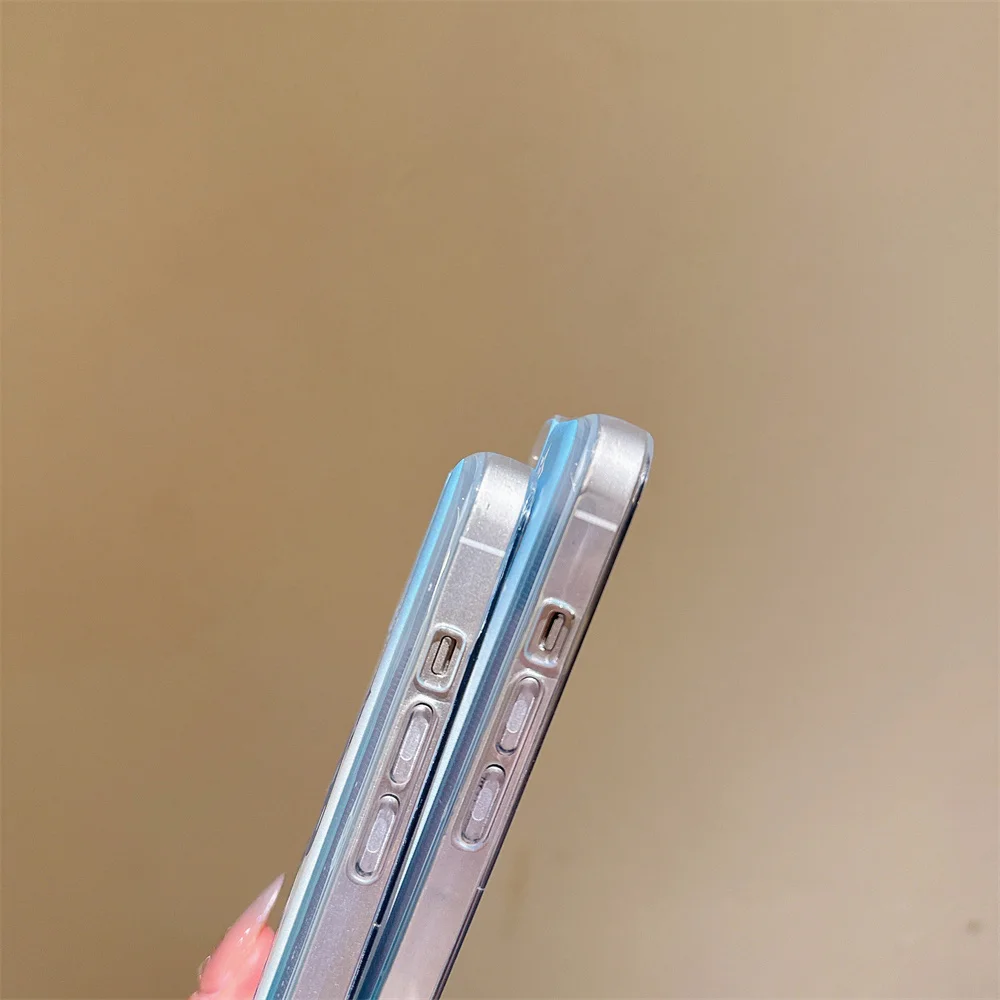 Светящийся в темноте Блестящий Мягкий чехол с рисунком астронавта для iPhone 15 14 12 11