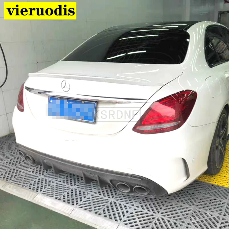 

Задний спойлер из АБС-пластика для Mercedes Benz W205 C-class 2014 2015 2016 2017 2018