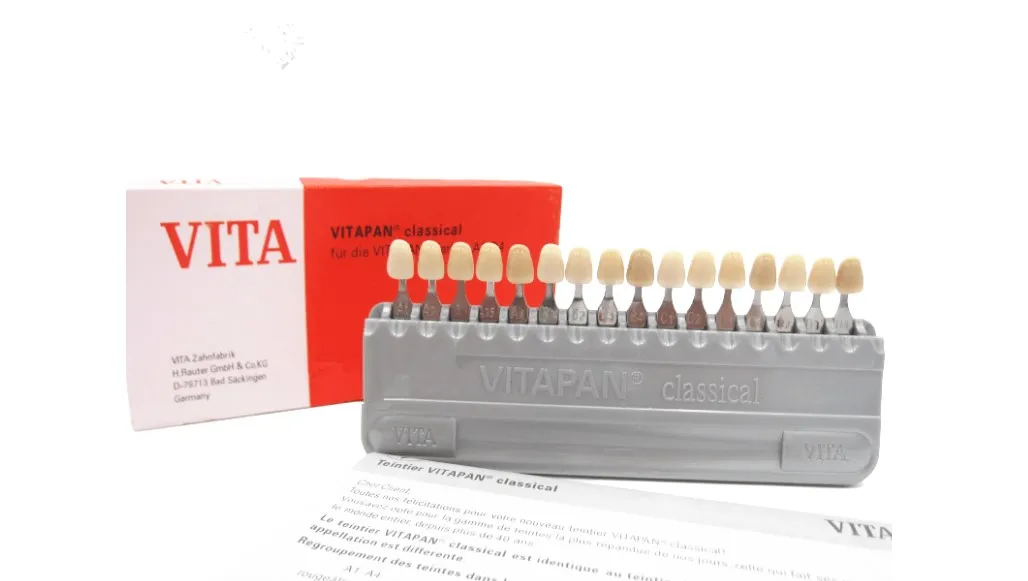 Отбеливающий фарфор VITA 16 видов цветов направляющая для отбеливания зубов 3D из