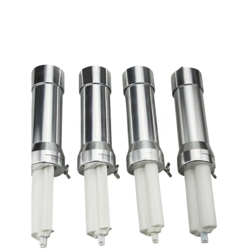 Пневматический клеевой пистолет AB 50 мл фонарик дозирующий клапан картридж для