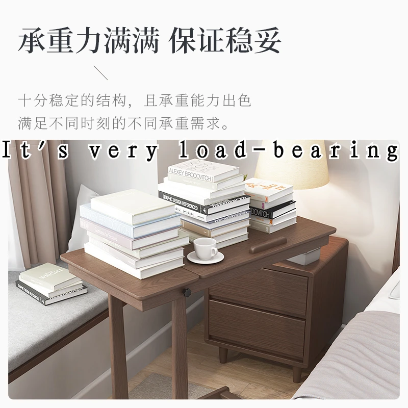 Стол компьютерный складной из массива дерева прикроватный столик для дома