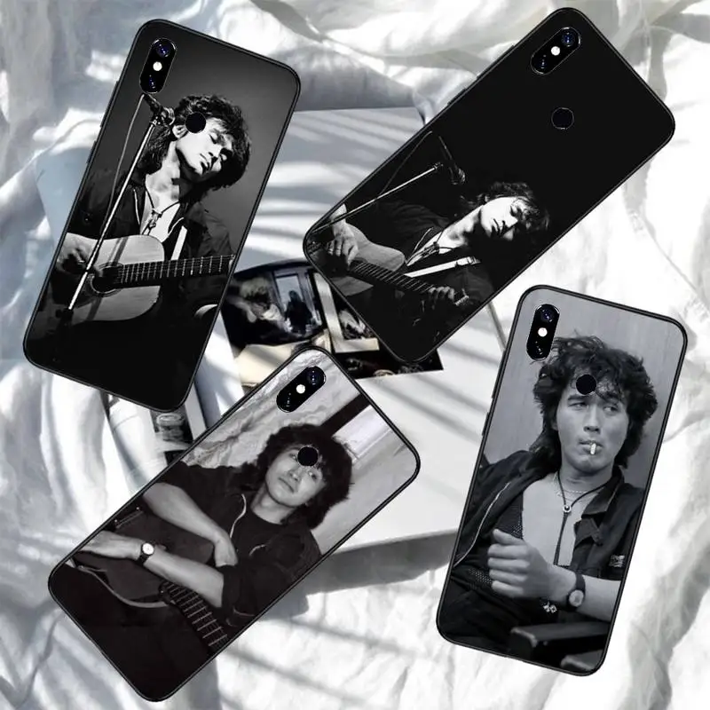 

Viktor Tsoi Soviet singer Phone Case For Xiaomi Redmi note 7 8 9 11 i t s 10 A poco f3 x3 pro lite funda shell coque cover