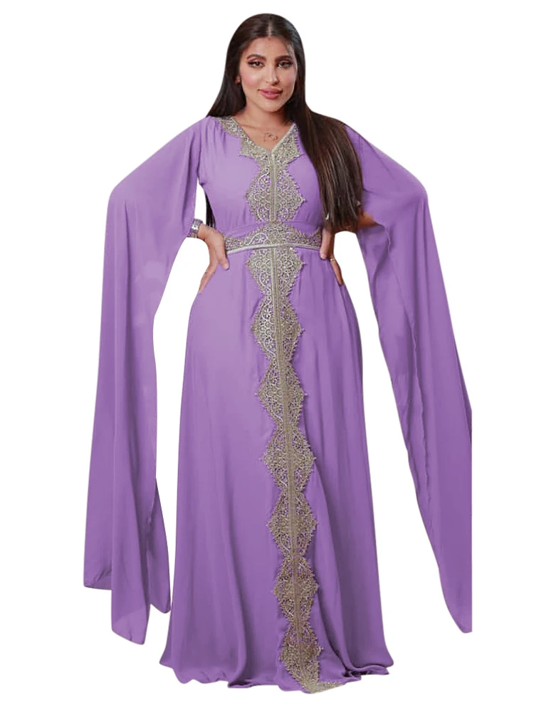 

Autumn Women Muslim Abaya Party Dress India Abayas Ramadan Dubai Turkey Islam Morocco Kaftan Robe Longue Vestidos Largos 2022