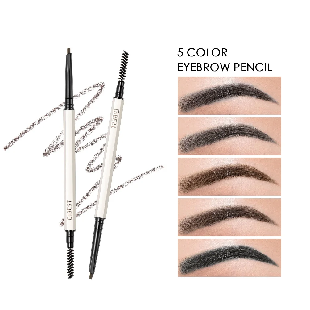 

Ultra Fine Triangle Eyebrow Pencil Waterproof Natural Long Lasting Gray Brown Eye Brow Tattoo Makeup Eyebrow Pen 5 Color