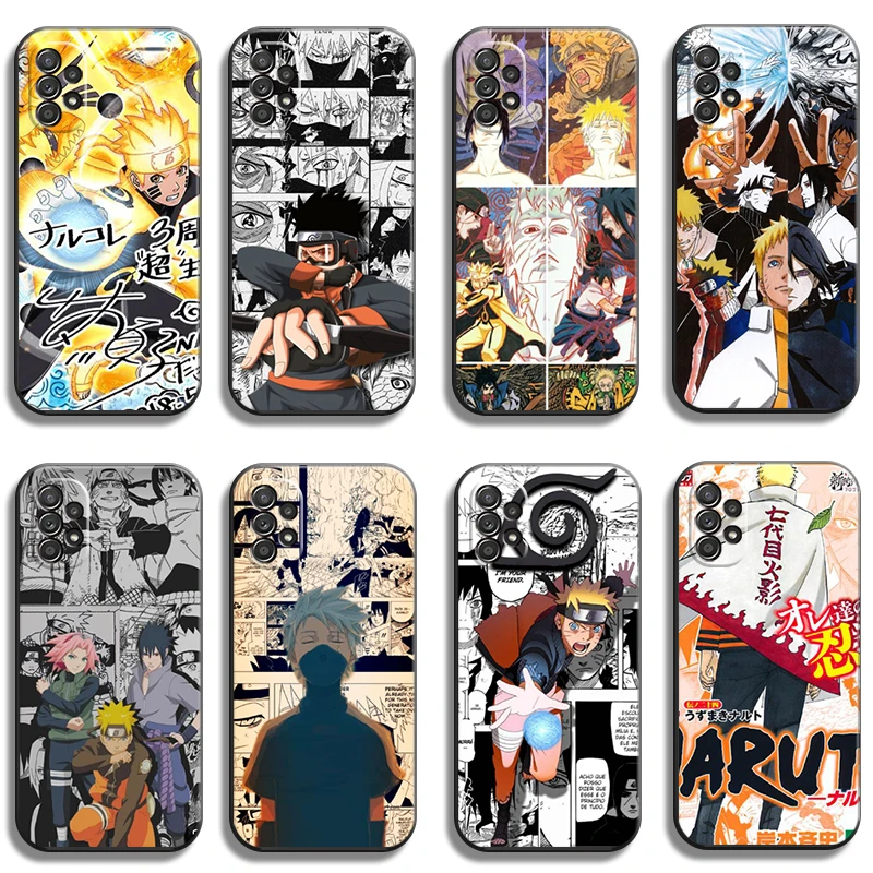 

NARUTO Bandai Phone Cases For Samsung Galaxy A31 A32 A51 A71 A52 A72 4G 5G A11 A21S A20 A22 4G Carcasa Soft TPU Funda