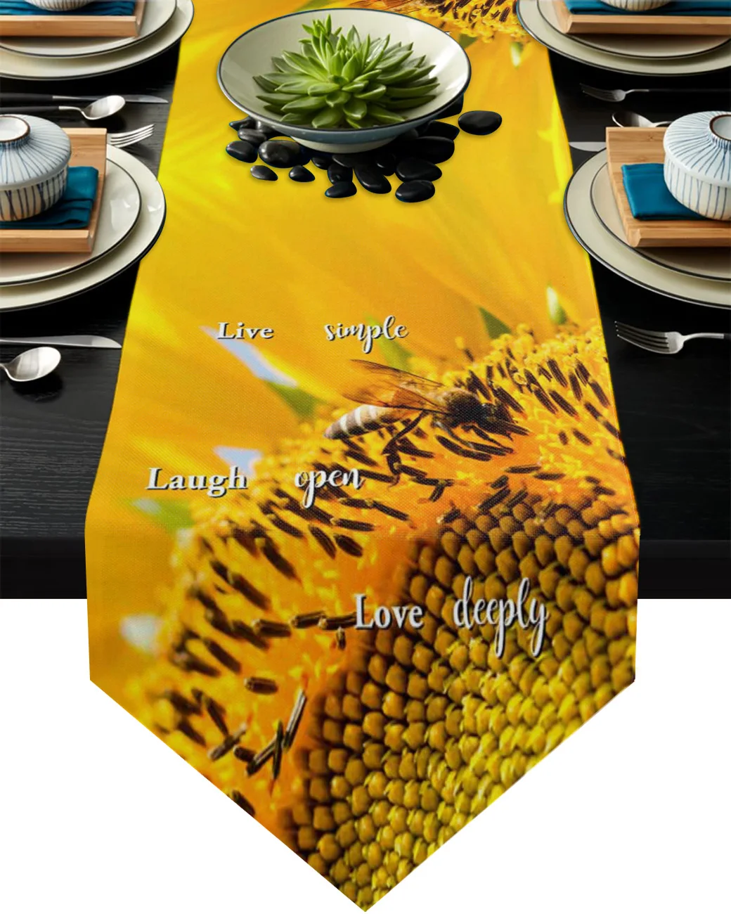

Декоративная скатерть в виде пчелы, цветка, подсолнуха, украшение для дома, украшение для стола, скатерть для стола
