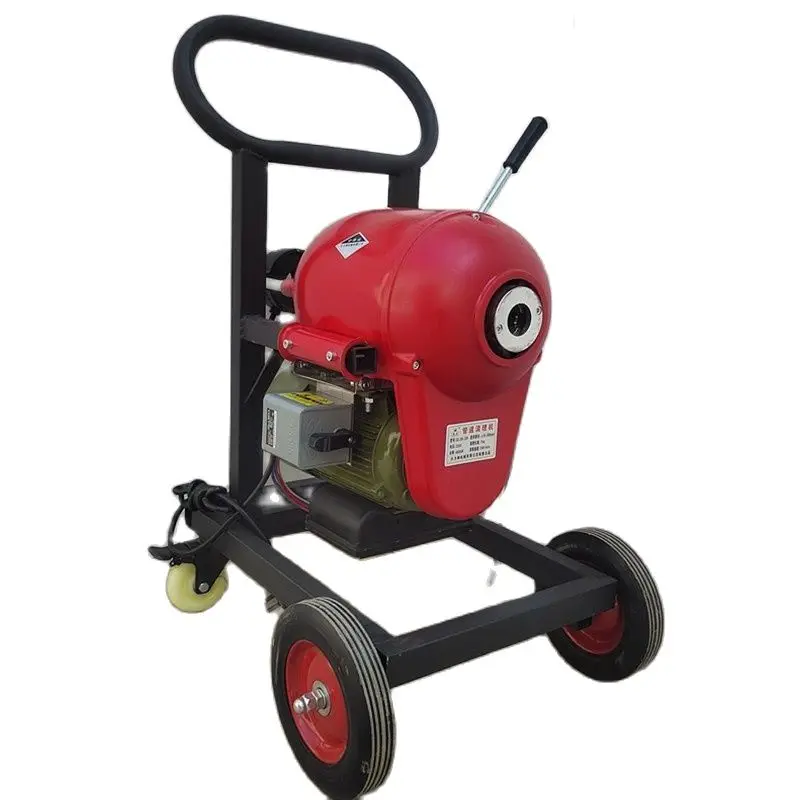 

Pipe Cleaning Machine Electric Pipe Dredging Machine Industrial Machine Household Small Sewer Dredging Machine with 30M Springs