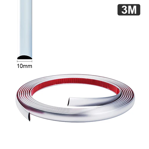 

Внешняя автомобильная хромированная лента для кузова, бампер, авто, окно, дверь, защитный молдинг, стильная наклейка, предотвращает появление царапин