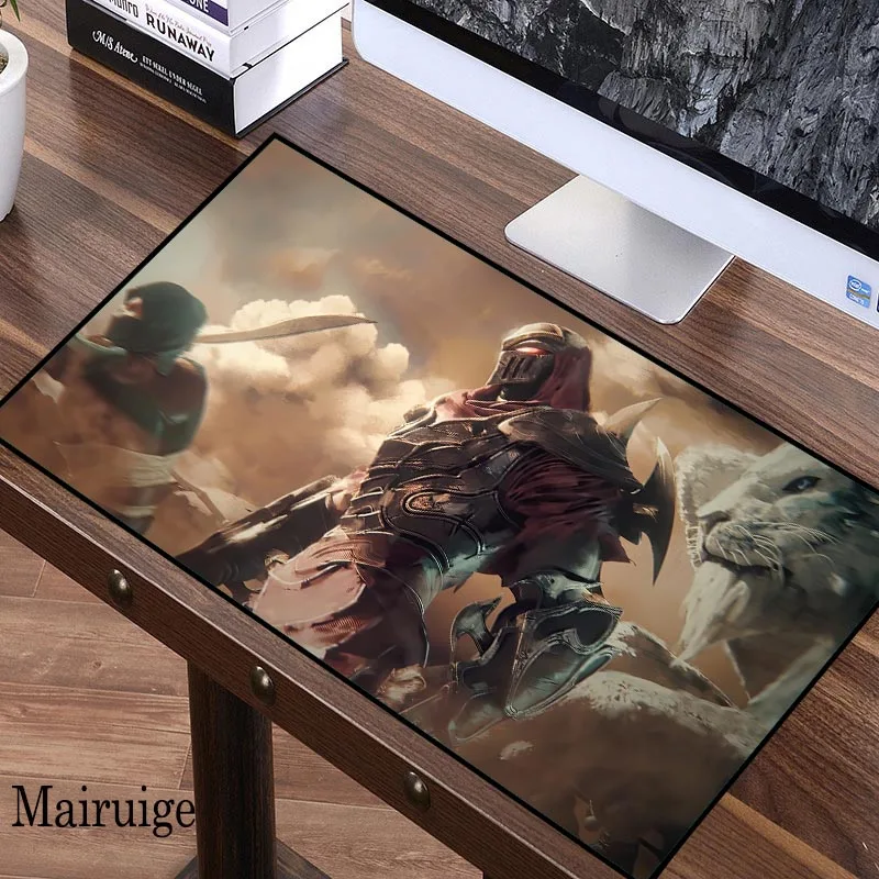 

Mairuige Hand Drawn League of Legends Characters Pattern Office Gaming Computer Rubber Non-slip Anime Mouse Pad XXL Desk Mat