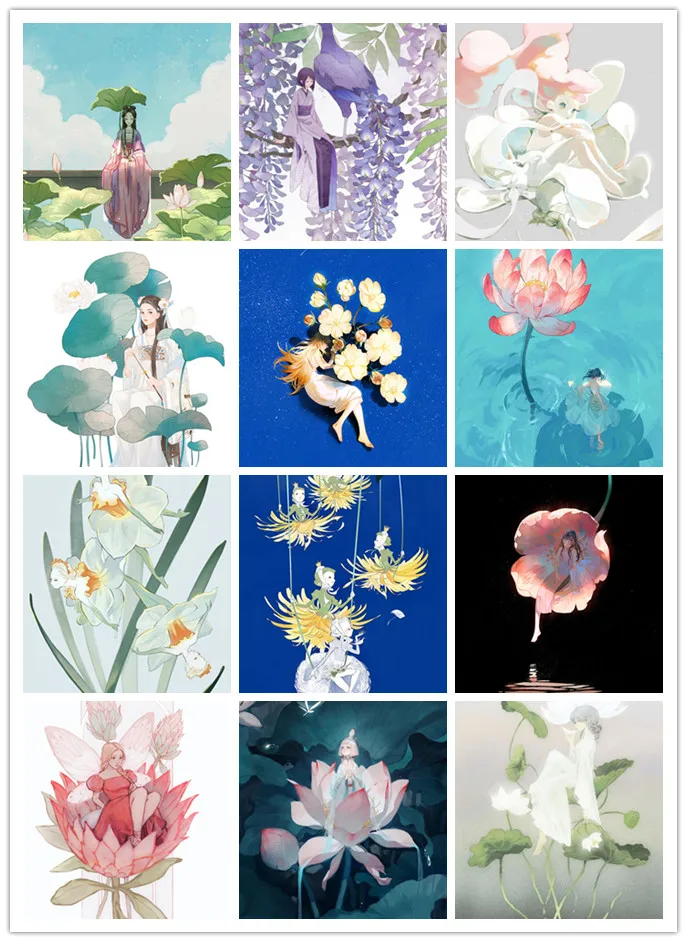 

Rustom Diamond Painting Flower Landscape Full Square Round Rhinestones Embroidery Wall Art Cross Stitch Kit Home Decoration