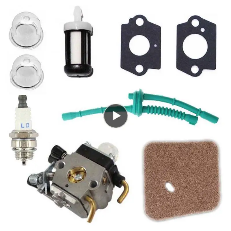 

Carburetor For STIHL FS38 FS45 FS46 FS55 KM55 FS85 Air Fuel Filter Gasket Carb Spark Plug Free Gaskets Oil Cups Replacements