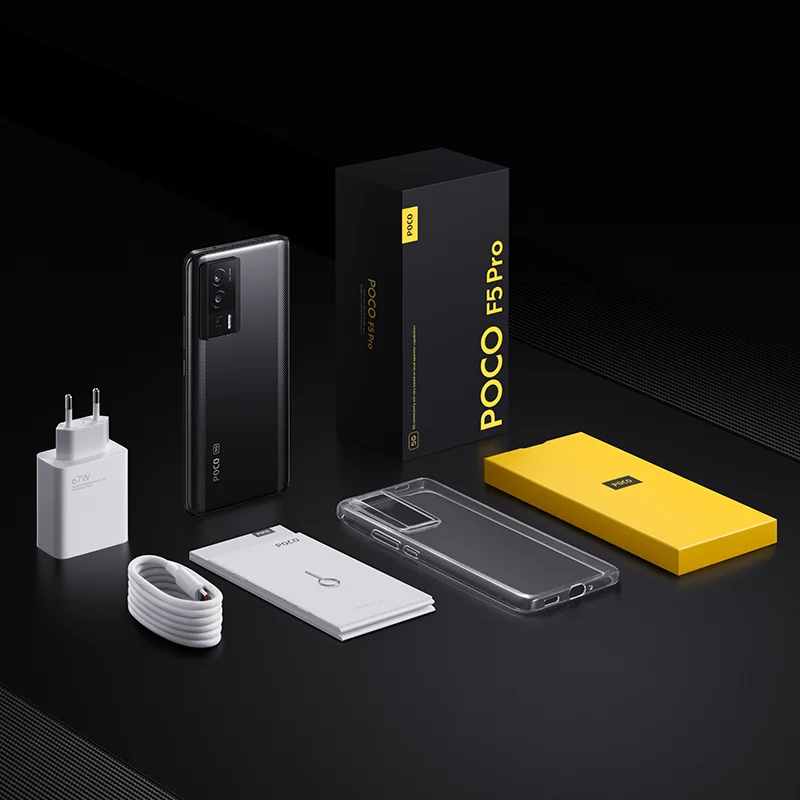 New POCO F5 Pro 5G Global Version 256GB/512GB Snapdragon® 8+ Gen 1 6.67