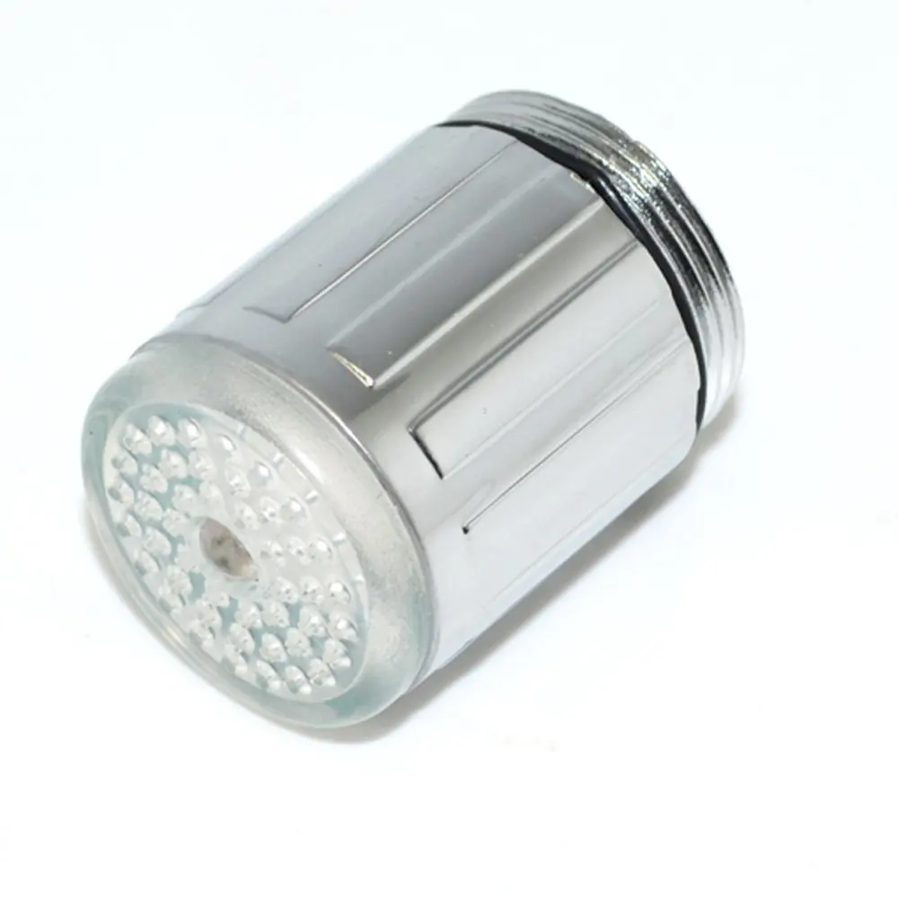 

led color-changing faucet, temperature-controlled three-color faucet, colorful color-changing luminous imitation copper faucet