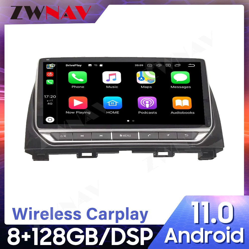 

For Toyota Tundra 2014-2020 Android 11 128G CARPLAY DSP Unit Car Multimedia Player GPS Radio Audio Stereo