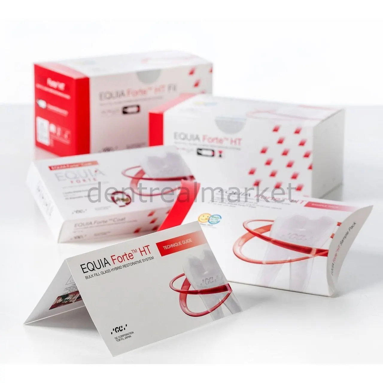 

Gc Dental - Equia Forte HT Clinic Pack - Bulk Fill Glass Hybrid Long Term Restorative - 200 capsule