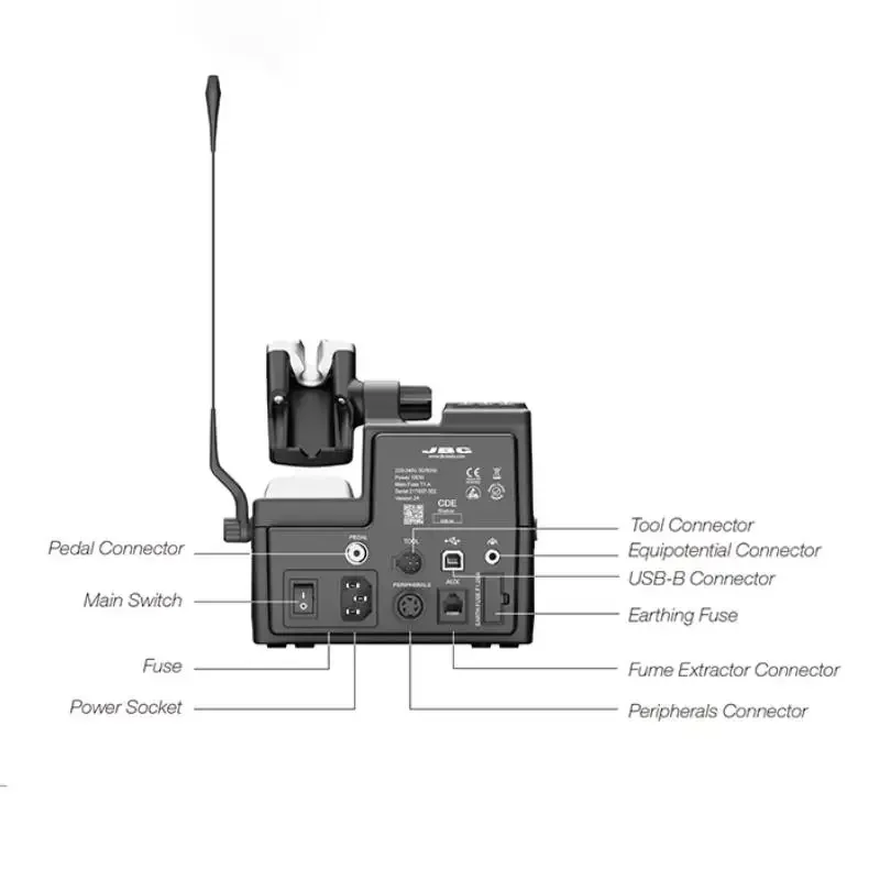 Высококачественная оригинальная паяльная станция JBC CDEB 230 В с ручкой T245 для