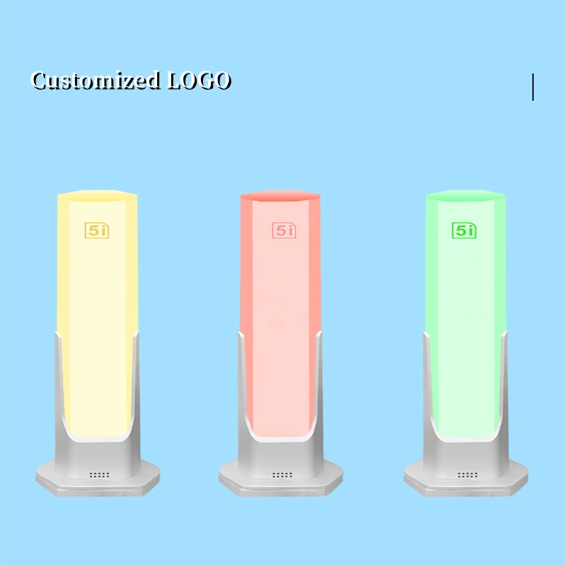 LED Three-color Signal Light For Equipment Alarm Indicator 5i Warning Light Machine Tool Sound Safety Alarm Folding 24V Lamp