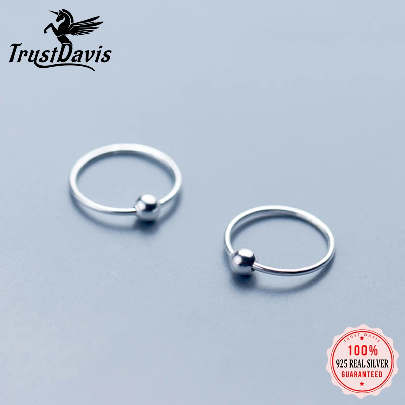 

Серьги-кольца из серебра 925 пробы, 2 шт.