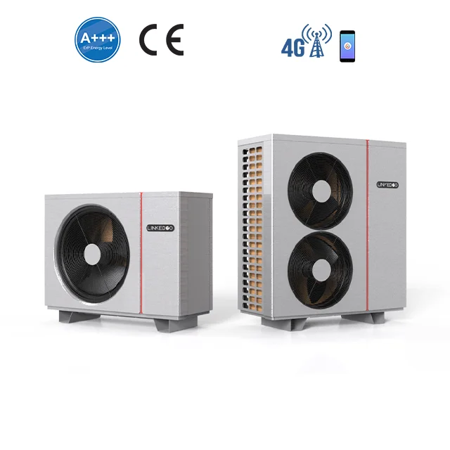 

High Temp Efficient Full DC Inverter 380v/50hz Domestic Air Source EVI Heat Pump for home