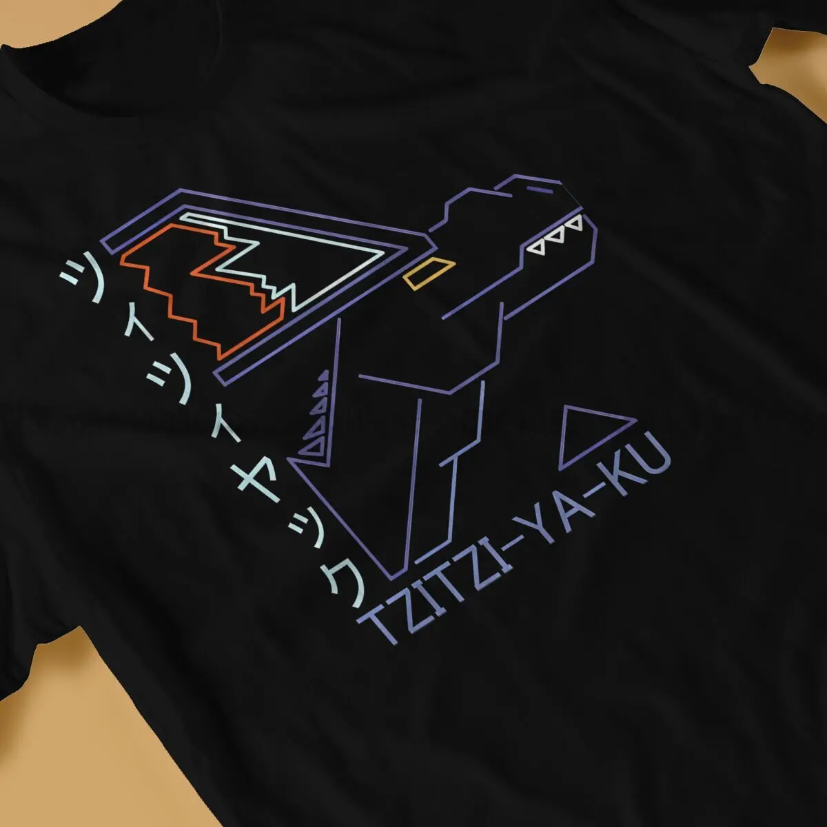 Футболка Tzitzi-Ya-Ku для отдыха с изображением монстра мира охотника летняя футболка