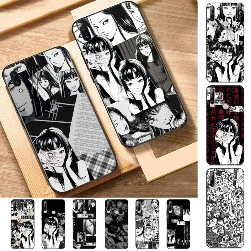 

Anime Junji Ito Terror Horror Phone Case for Huawei Y 6 9 7 5 8s prime 2019 2018 enjoy 7 plus
