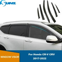 door visor for honda cr v crv 2017 2018 2019 2020 2021 2022 car window deflector shade sun guard window air guard deflector
