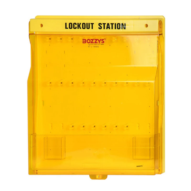 Прозрачный настенный стенд для образцов покраски ногтей Закрытая