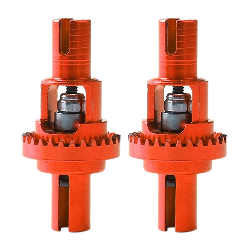 

2X 1/28 Scale RC Car Differential Metal Upgrade Adjustable Ball Differential Box For Wltoys K929 K939 K969 K989 K999