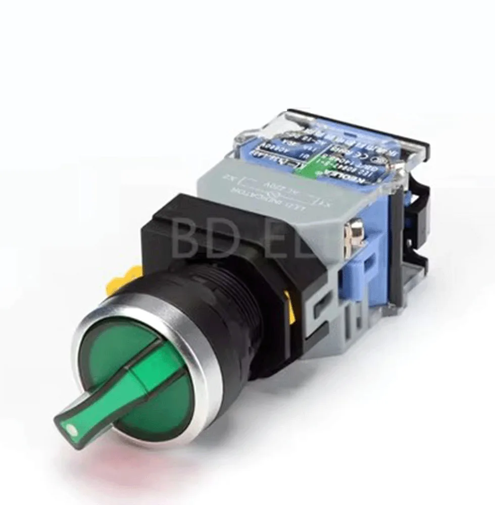 

LA38 LA39 SAY7-B с подсветкой, самоблокирующимся кнопочным переключателем с автоматическим запуском, 22 мм, 220 В, 24 В