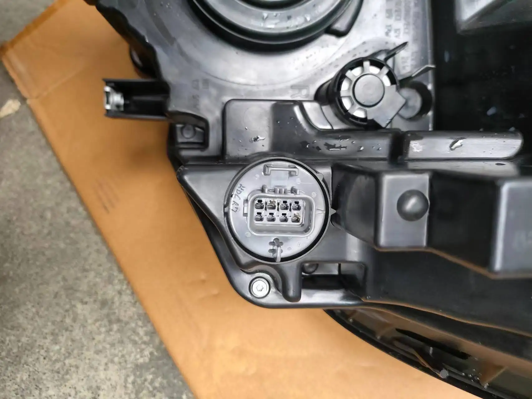 1 шт. автомобильный бампер фары для Honda Pilot 2016 ~ 2018y галогенные DRL автомобильные