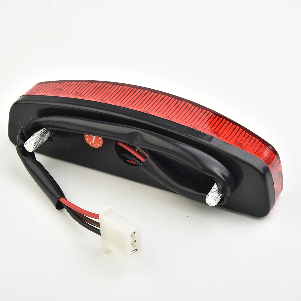 

Accessories Brake Light Exterior Replacement 12V License Taillight Red