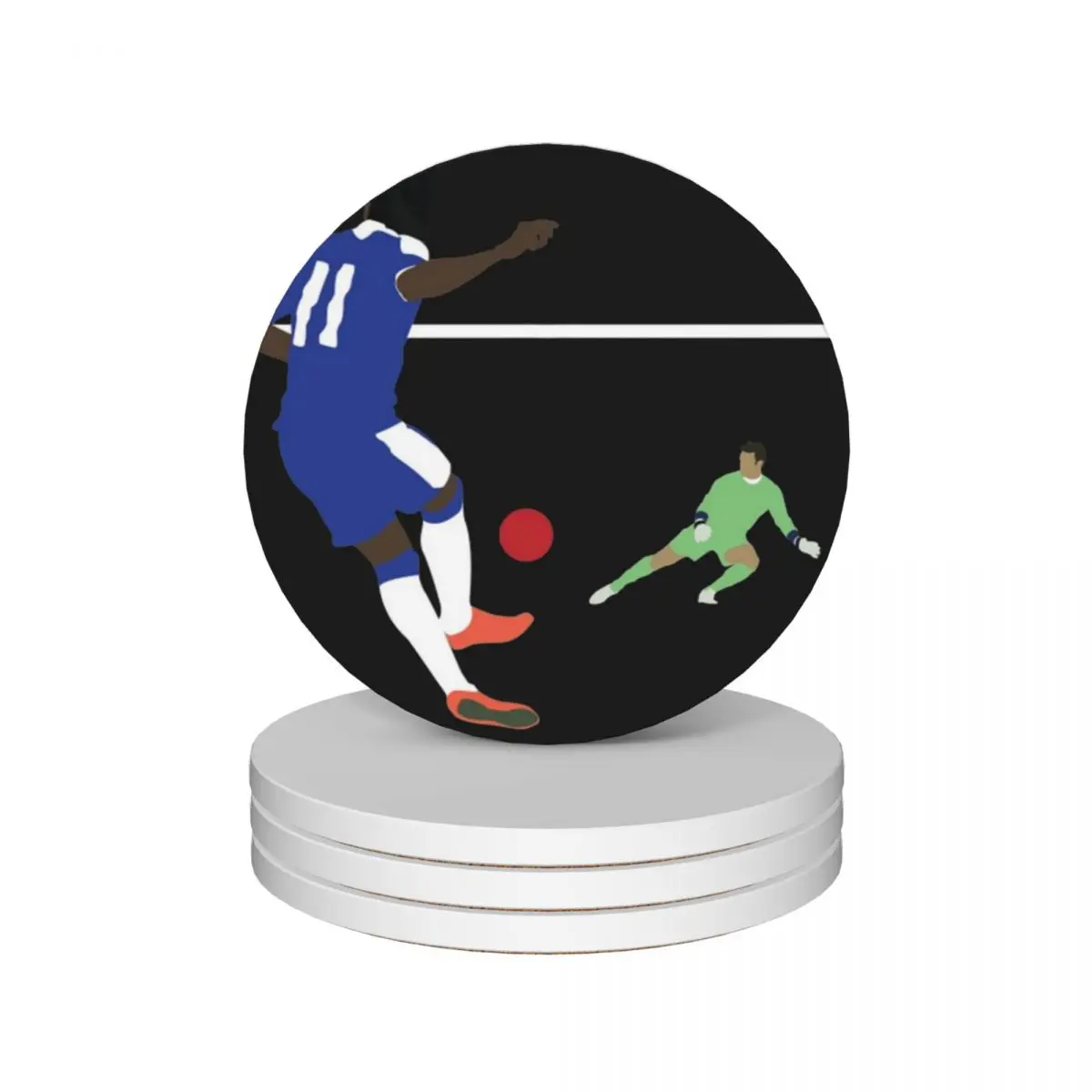 Набор керамических подставок для кухни 4 шт.