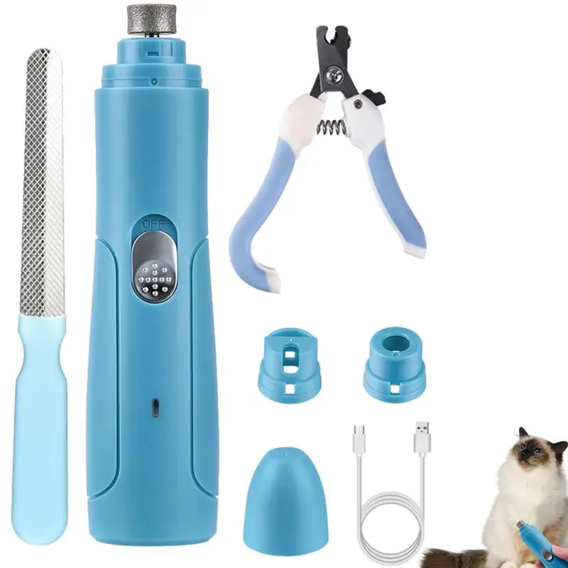 

Машинка для маникюра и кусачки для ногтей с USB-кабелем