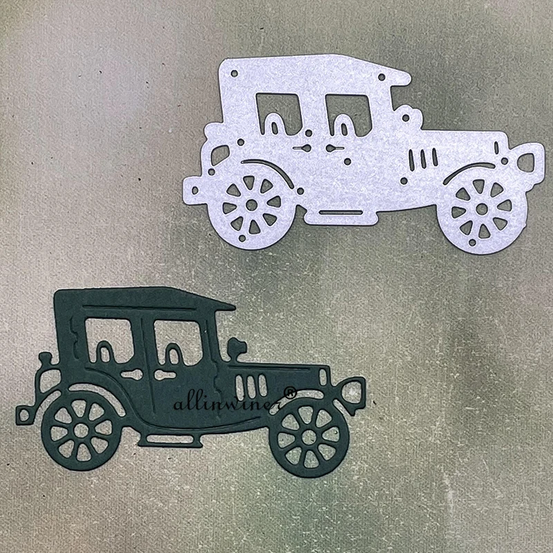 

Retro classic car Metal Cutting Dies Stencils Die Cut for DIY Scrapbooking Album Paper Card Embossing