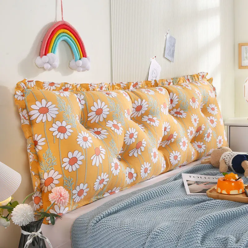 

Мягкая подушка для кровати, удобная спинка, съемные и моющиеся длинные декоративные подушки для дома