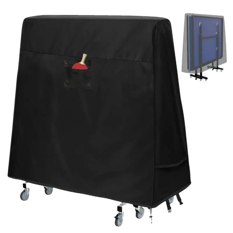 

Waterproof Table Tennis Cover Ping-Pong Table Storage Covers 210D Oxford Cloth Protection Cover For Tennis Table Home Sports