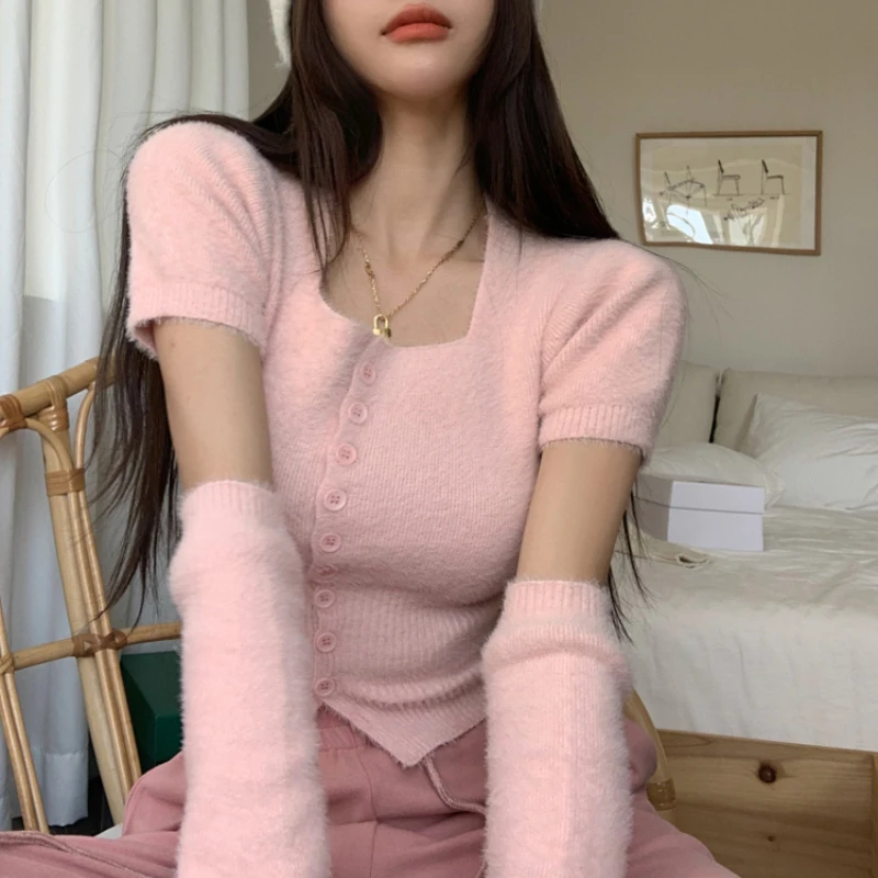 

Зима 2022 для женщин в Корейском стиле ретро теплые мягкие тонкие пальто с длинными рукавами