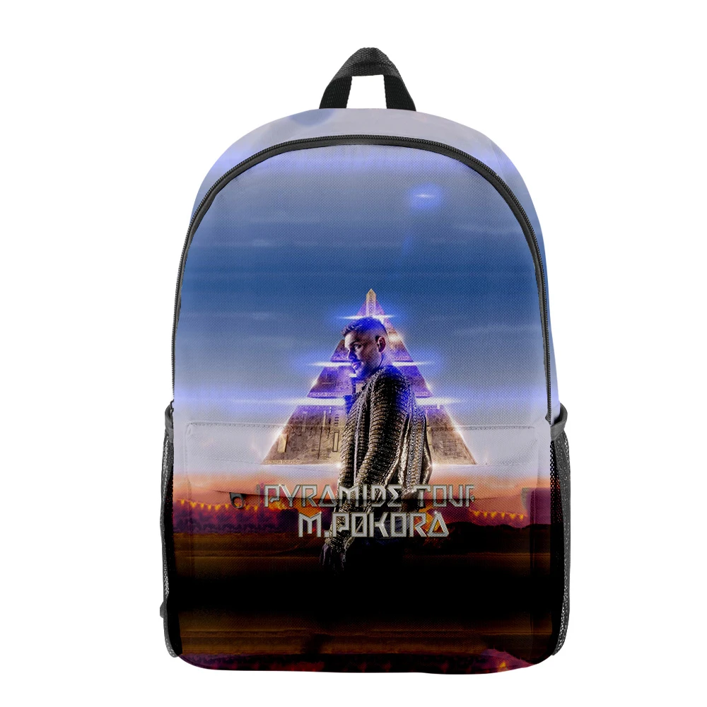

Fashion Creative M.Pokora 3D Print Student School Bags Boys Girls Travel Bags Oxford Waterproof Notebook Shoulder Backpacks